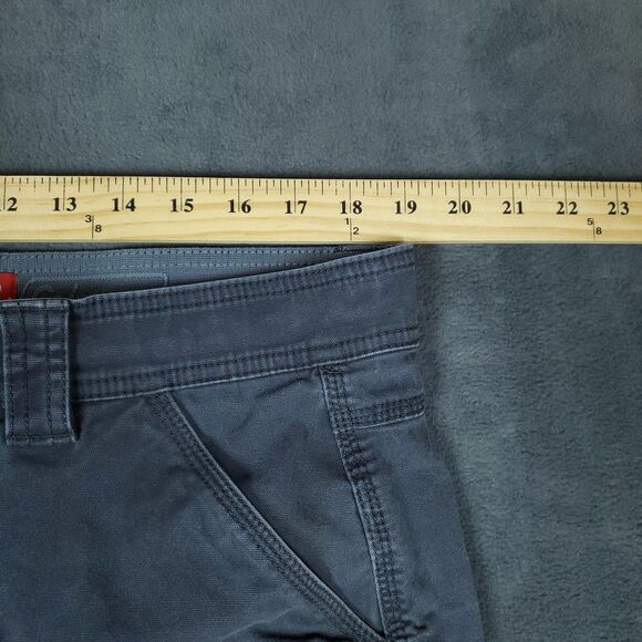 Coleman Cargo Shorts Lot of 2 Mens 36 Khaki Gray Canvas Workwear Outdoor - Picture 12 of 15